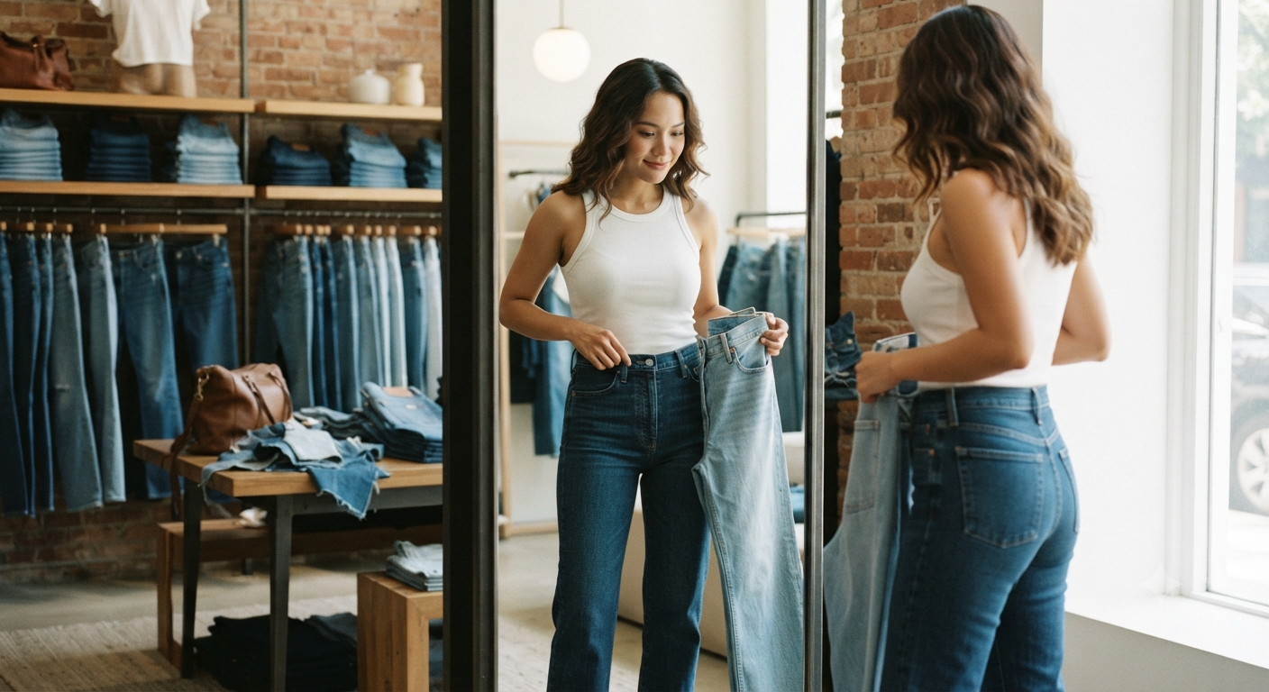 Các tiêu chí cốt lõi khi chọn mẫu quần jeans phù hợp